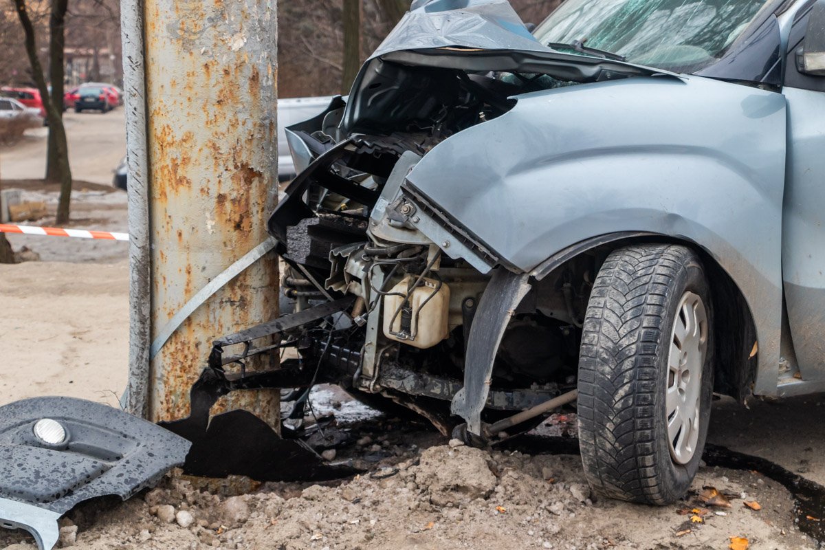 В результате аварии пострадал водитель Fiat