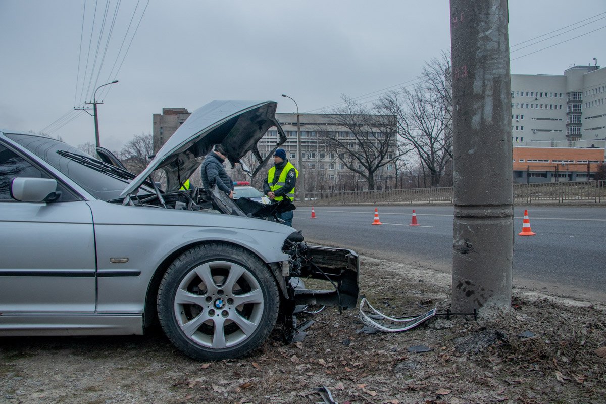 Авария произошла на улице Космической Авария произошла на улице Космической