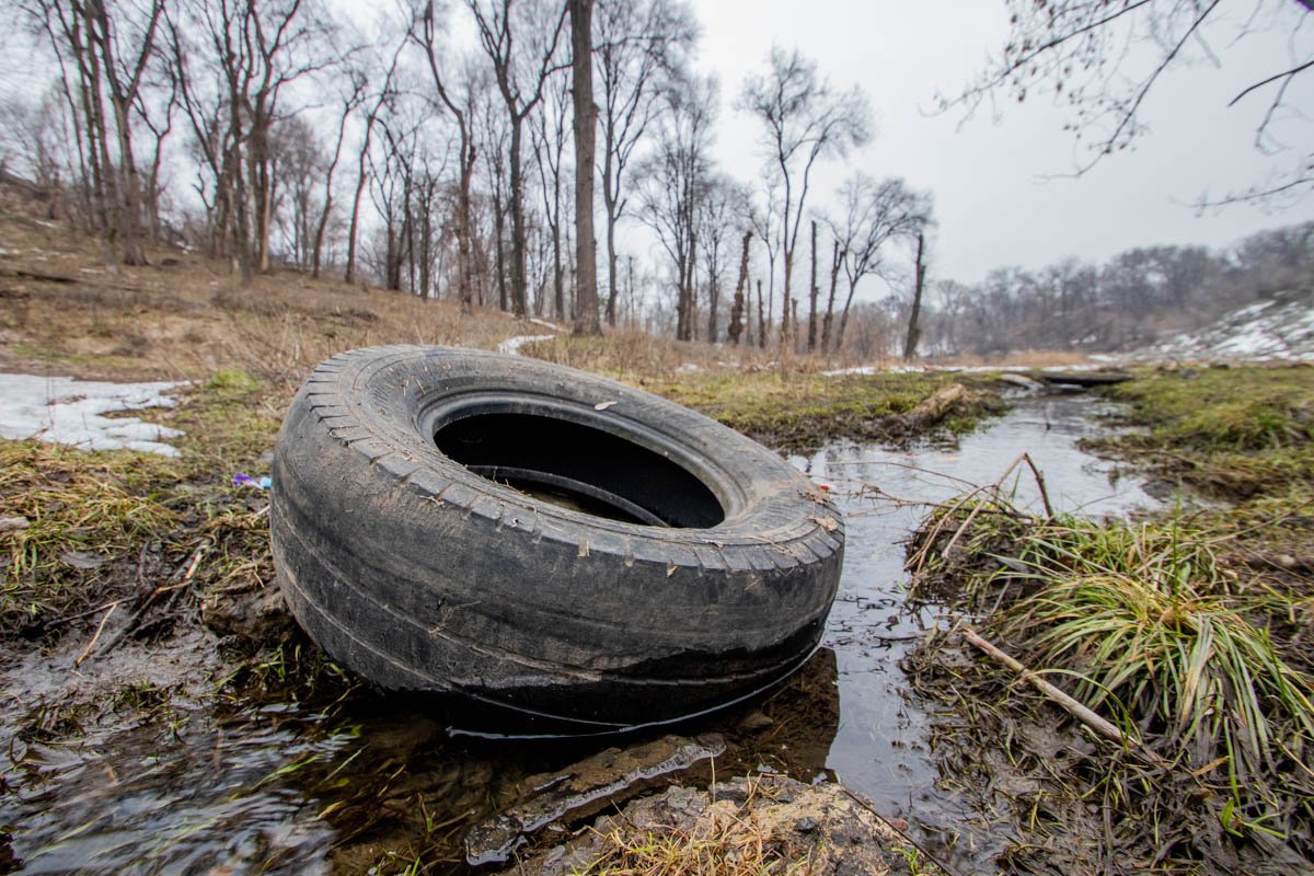 Заброшенная часть парка Заброшенная часть парка