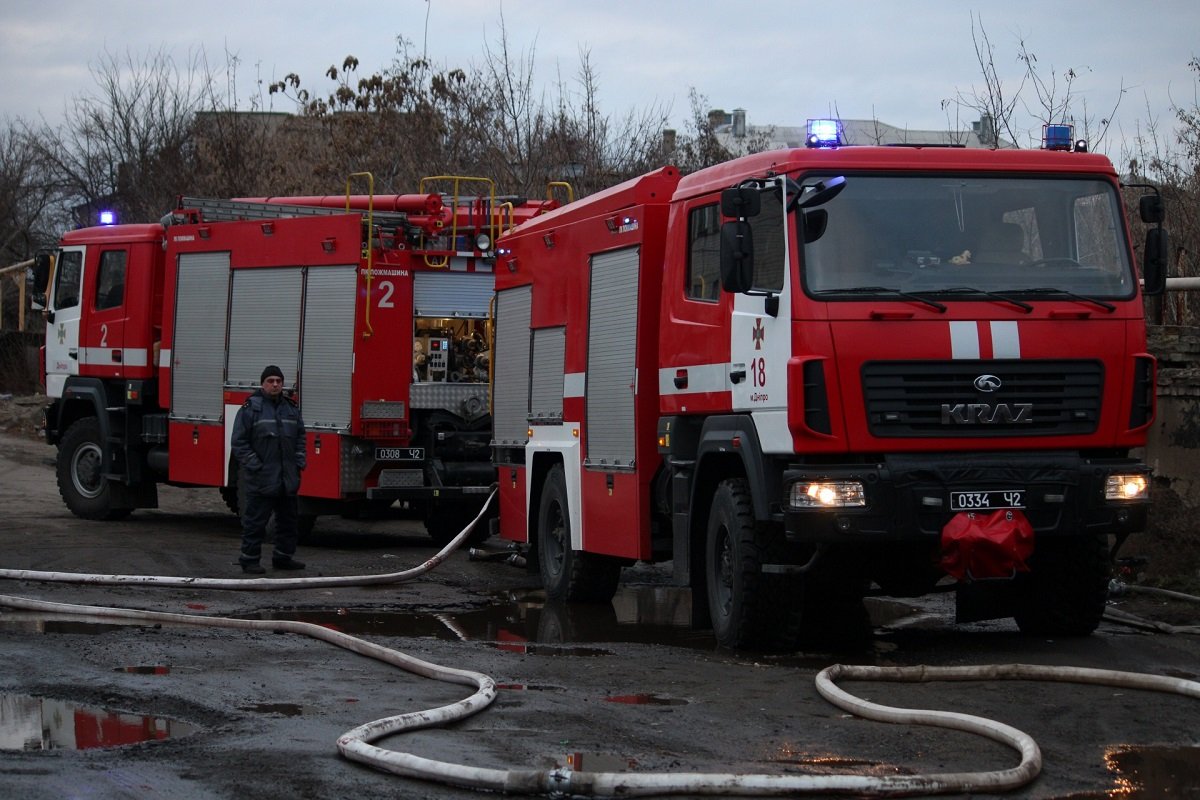 Площадь пожара оказалась достаточно большой