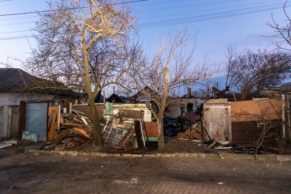 Жильцы дома выскочили из пожара в последний момент Жильцы дома выскочили из пожара в последний момент