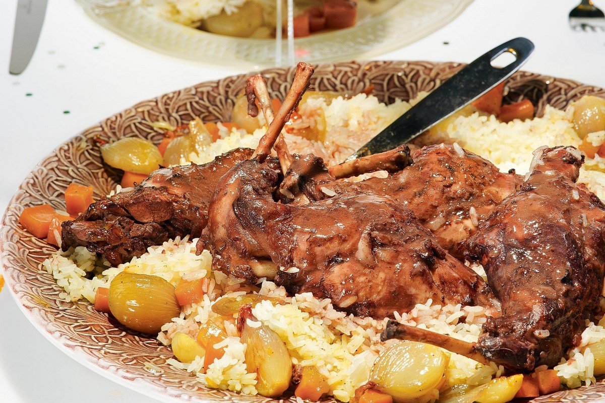 Полезные и вкусные рецепты: как приготовить кролика в красном вине 1