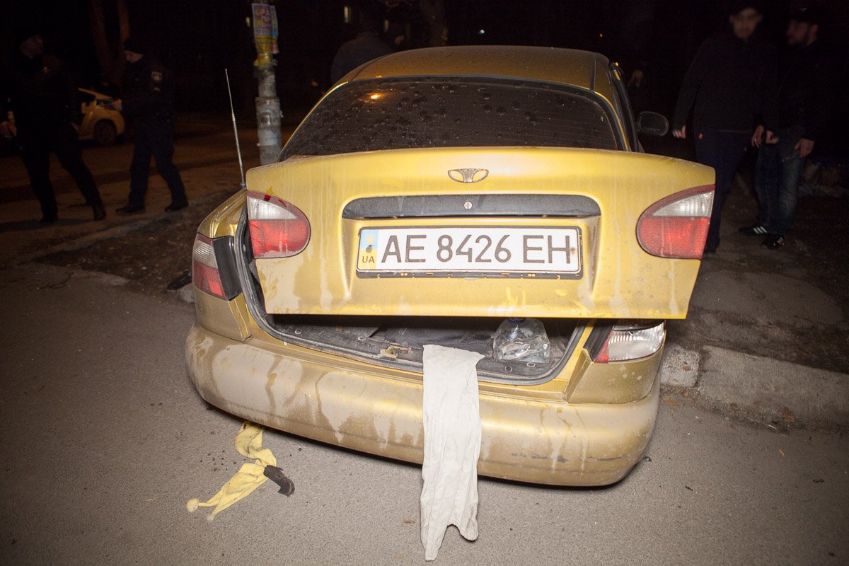 Инцидент произошел приблизительно в 22:00