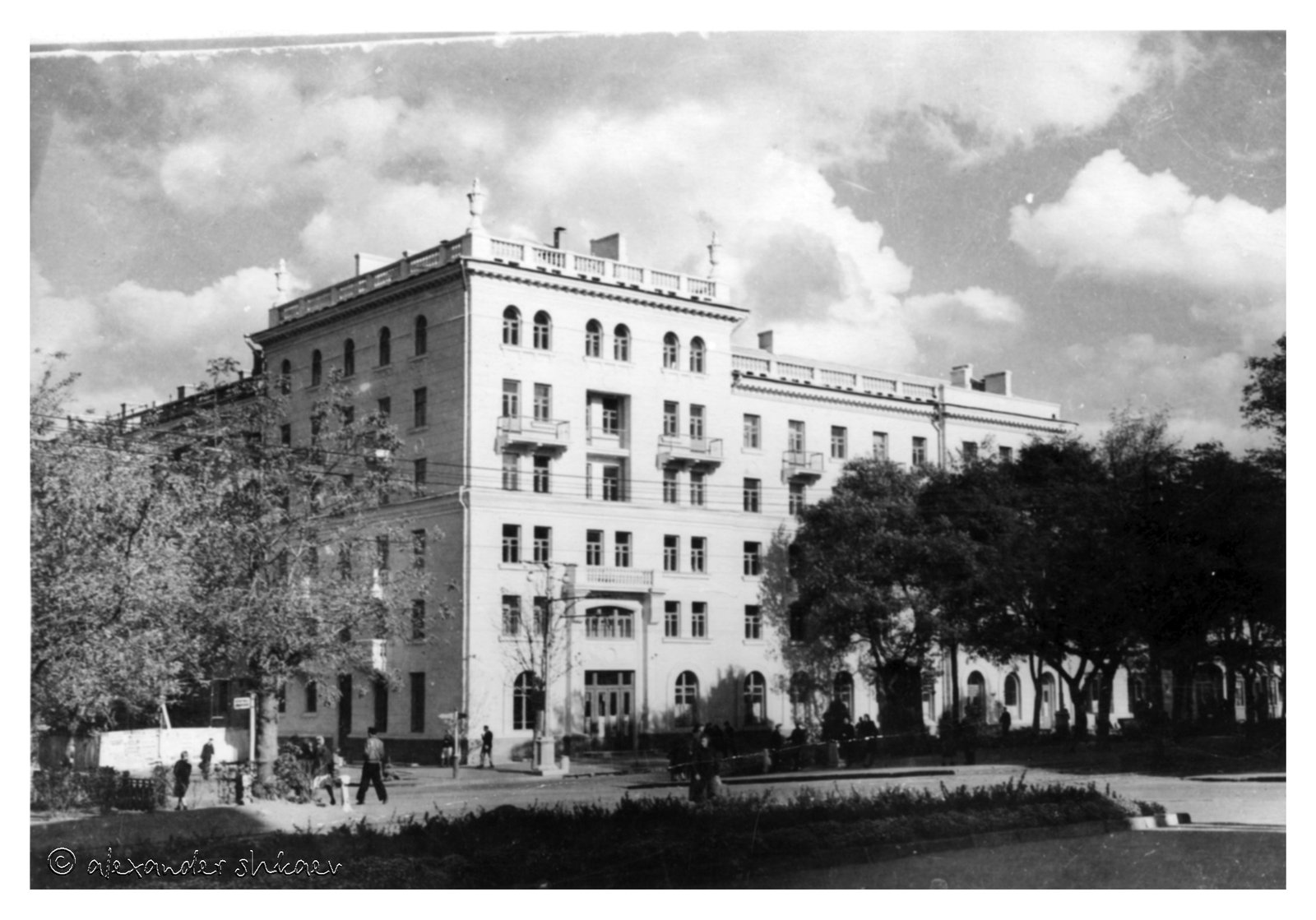 Здание на Харьковской тогда