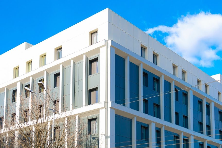 Фасад хирургического корпуса Фасад хирургического корпуса