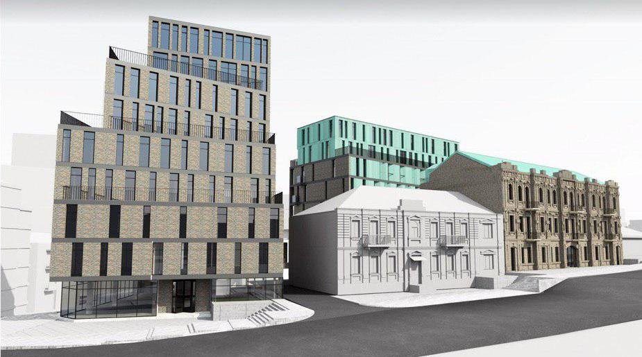 Собственник планирует возвести там многофункциональный комплекс с кабаре, коммерческими площадями и жилым сектором Собственник планирует возвести там многофункциональный комплекс с кабаре, коммерческими площадями и жилым сектором