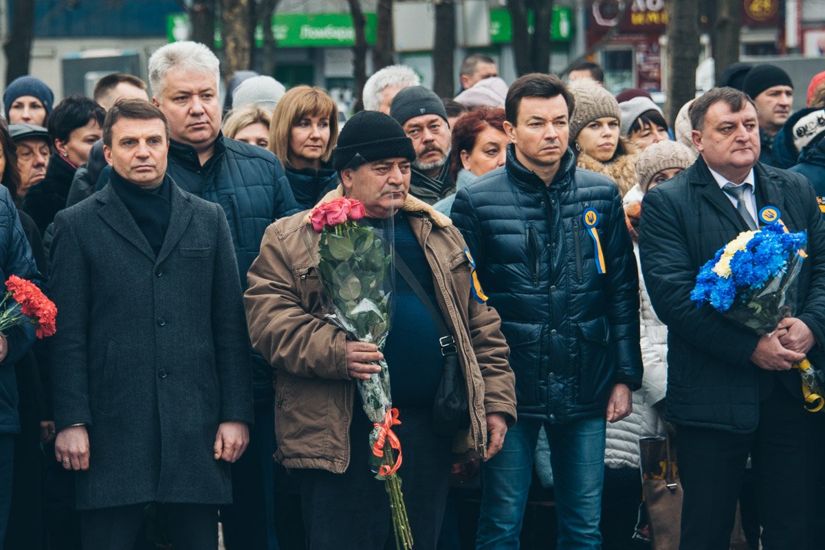 Среди присутствующих был отец погибшего Сергея Нигояна