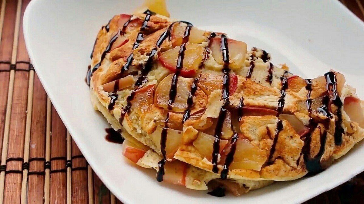 Полезные и вкусные рецепты: как приготовить овсяноблин с яблоком 1