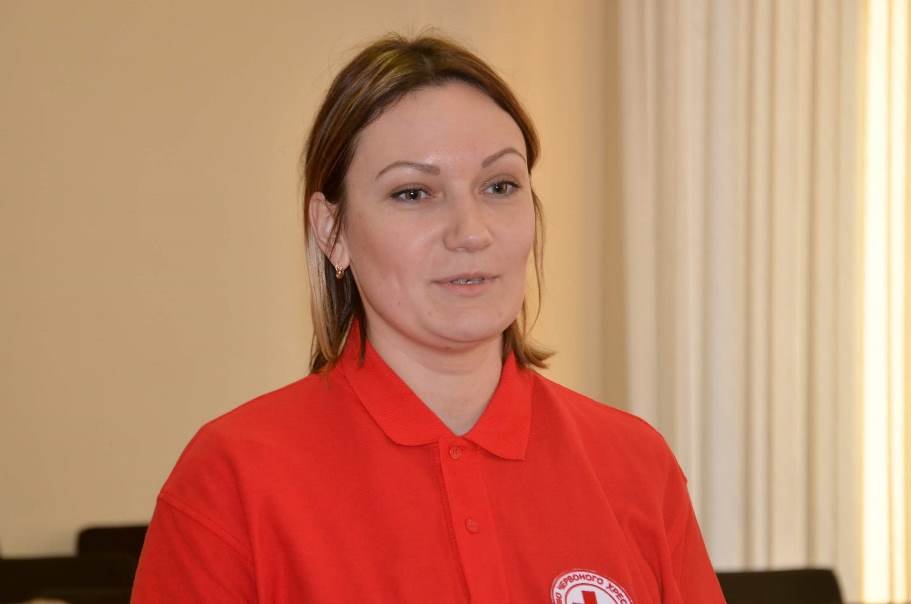 Координатор направления психо-социальной поддержки Днепропетровской областной организации Общества Красного Креста Елена Дмитренко