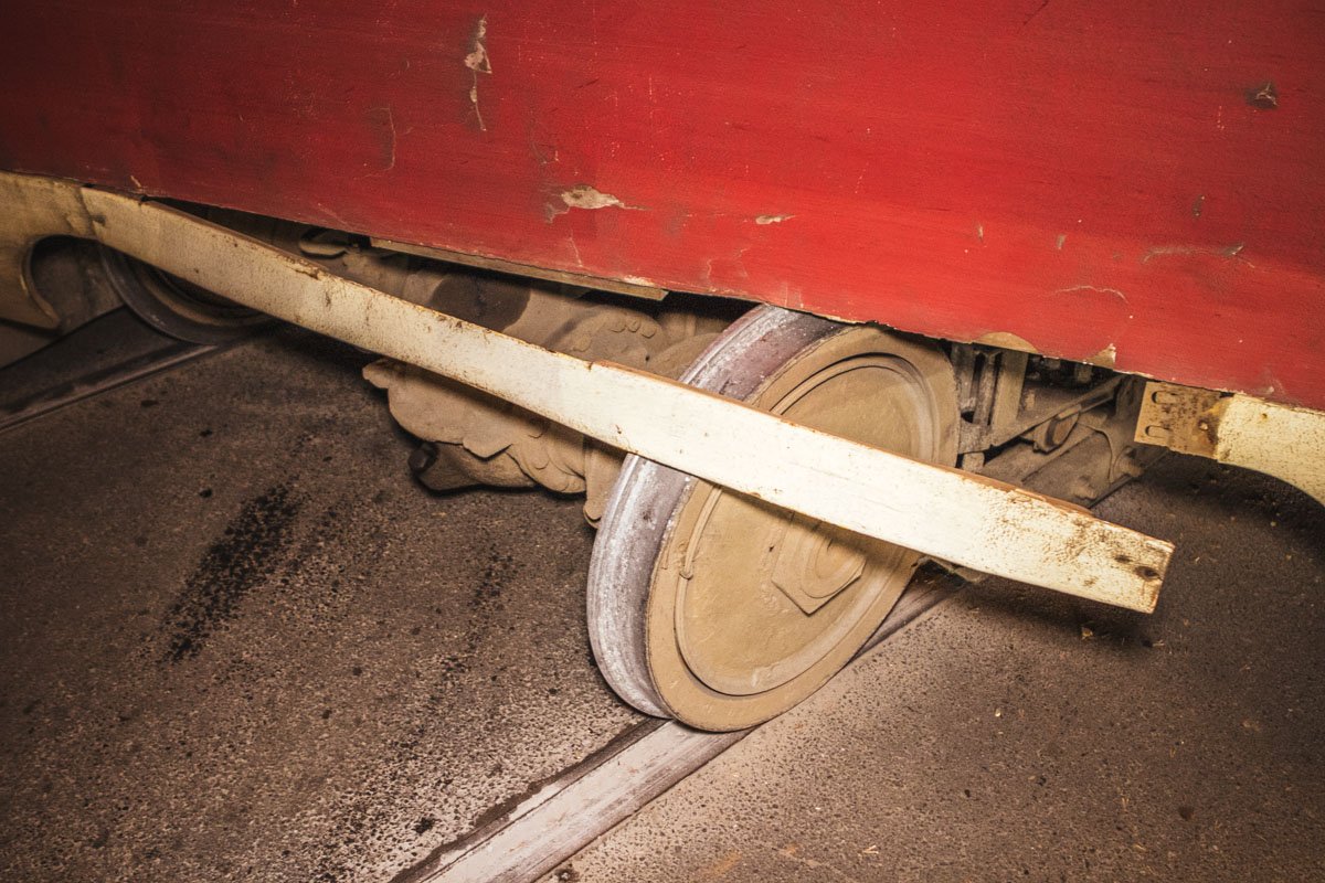 В момент аварии в вагоне были пассажиры, однако никто из них не пострадал