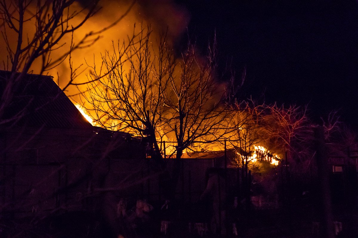 Пожар на Рижском переулке