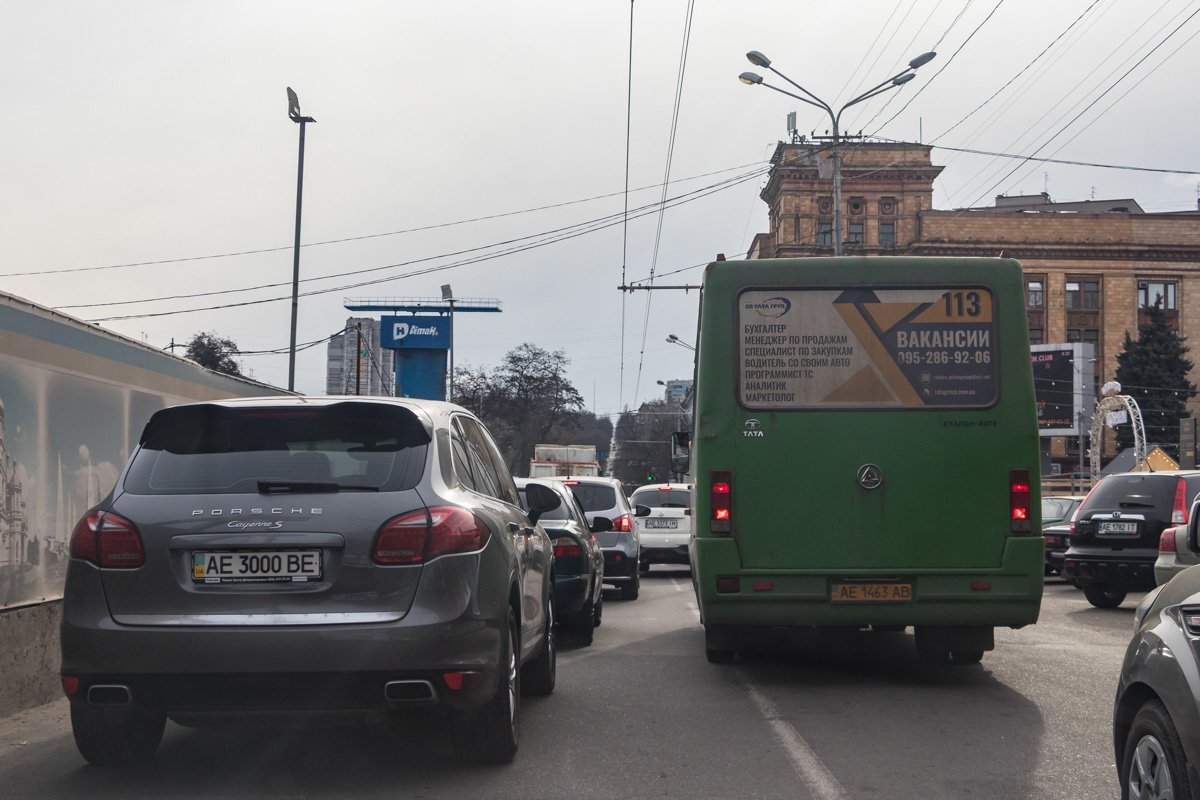 Образовалась пробка