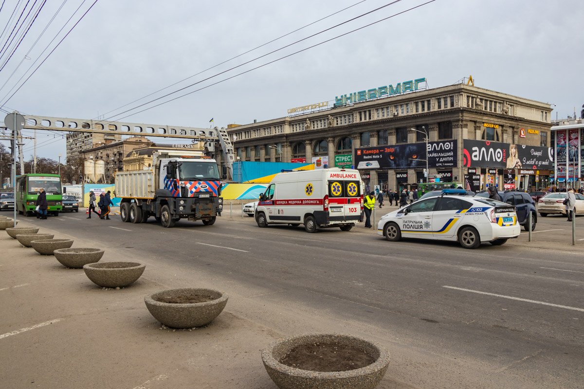 Женщину сбил грузовик