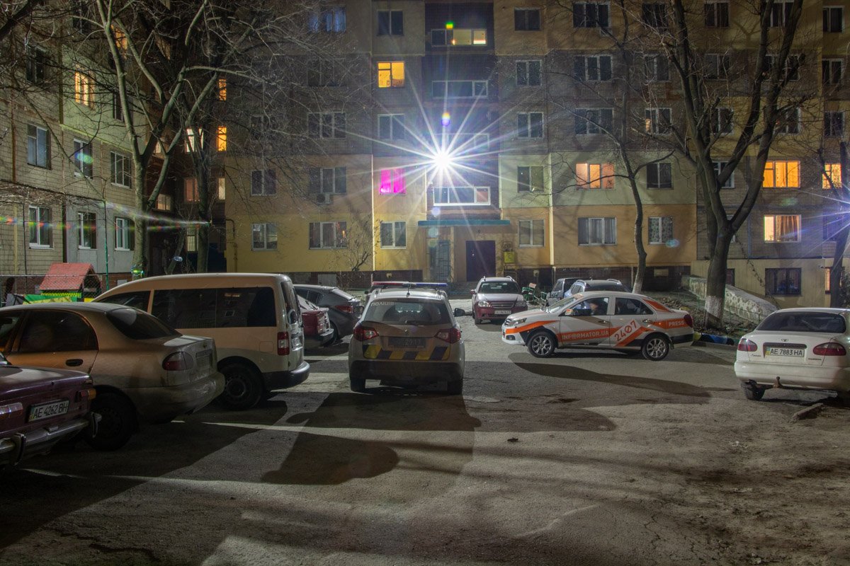 Двор, в котором произошел инцидент
