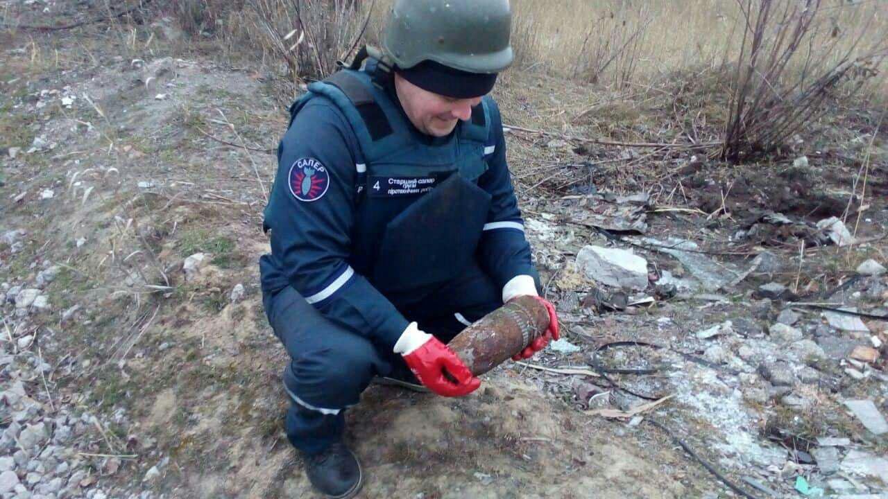 Снаряд обезвредили