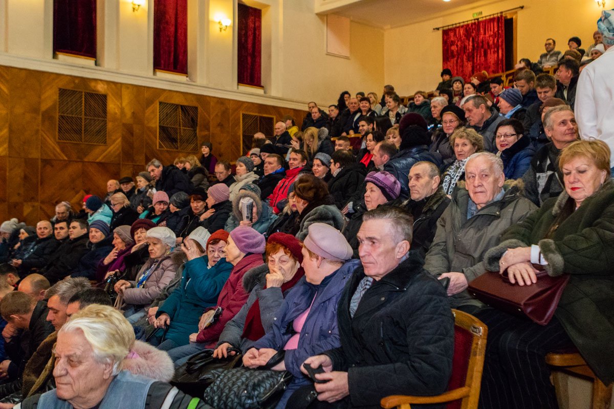 Основную аудиторию мероприятия составили люди пенсионного возраста