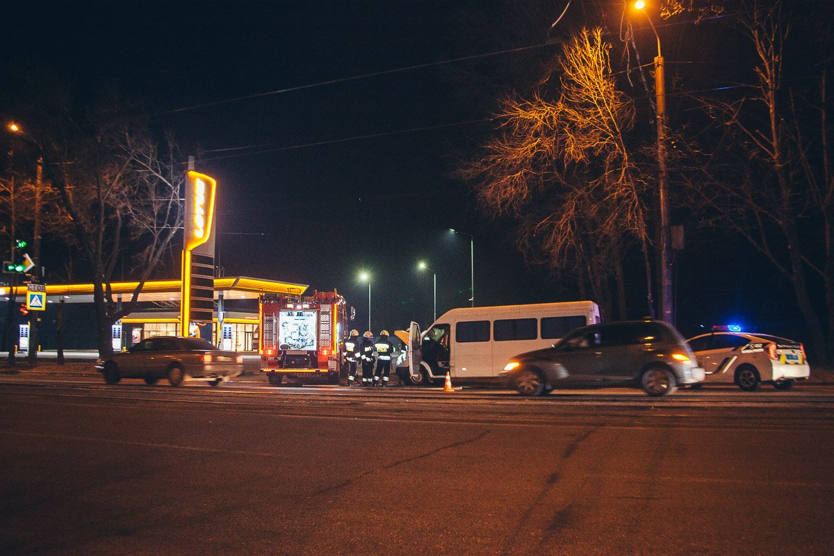 Никто из пассажиров маршрутки не пострадал Никто из пассажиров маршрутки не пострадал