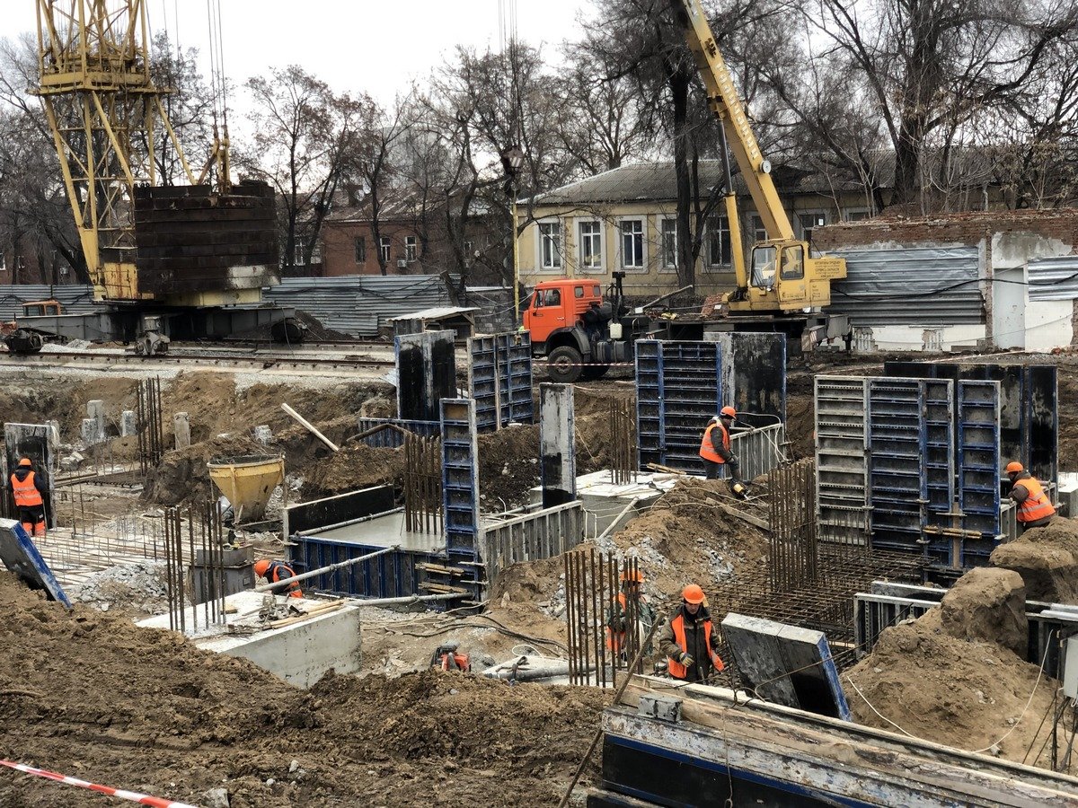 Процесс строительства Процесс строительства