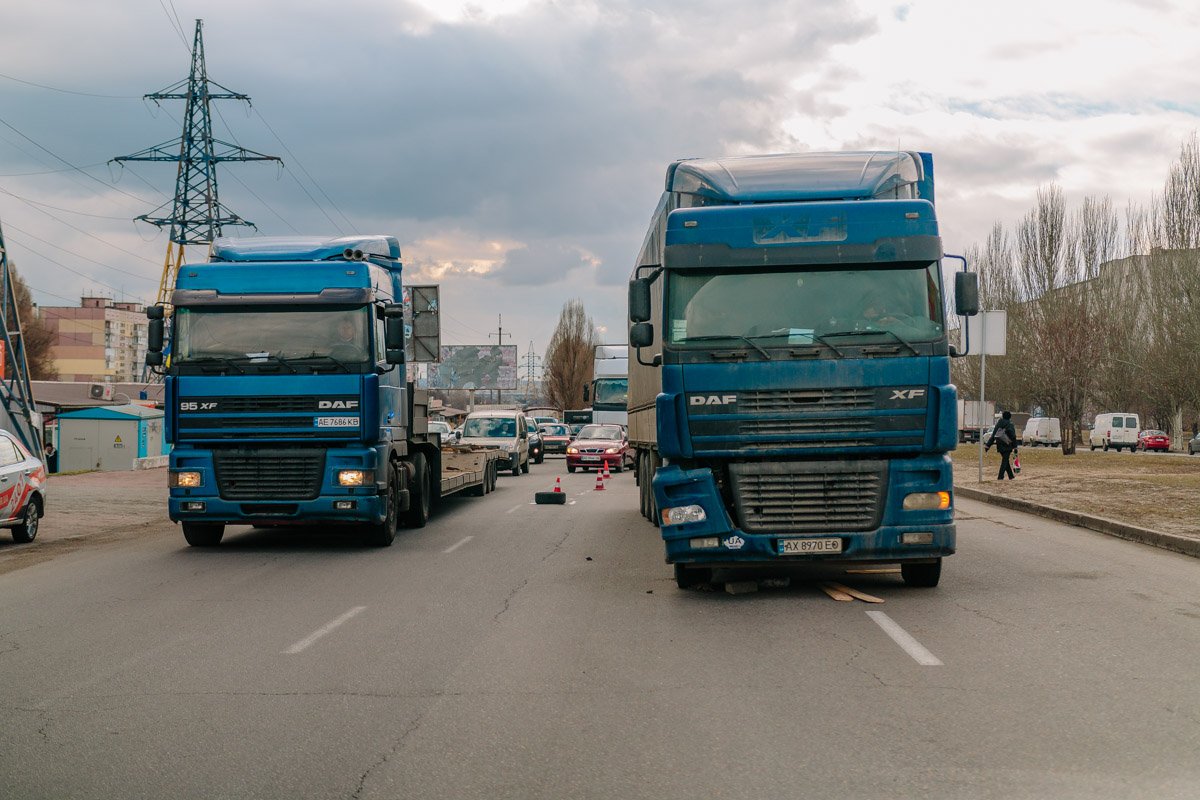 Образовалась пробка