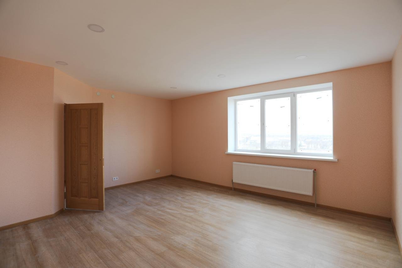 В квартирах просторно и светло