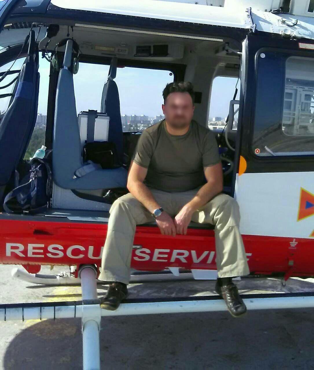 Архивное фото с сентября 2017: перевозка больных вертолетом