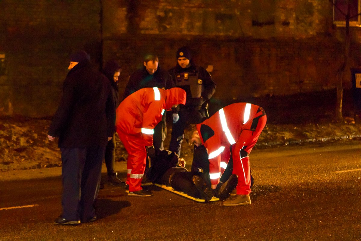 Сбили мужчину Сбили мужчину