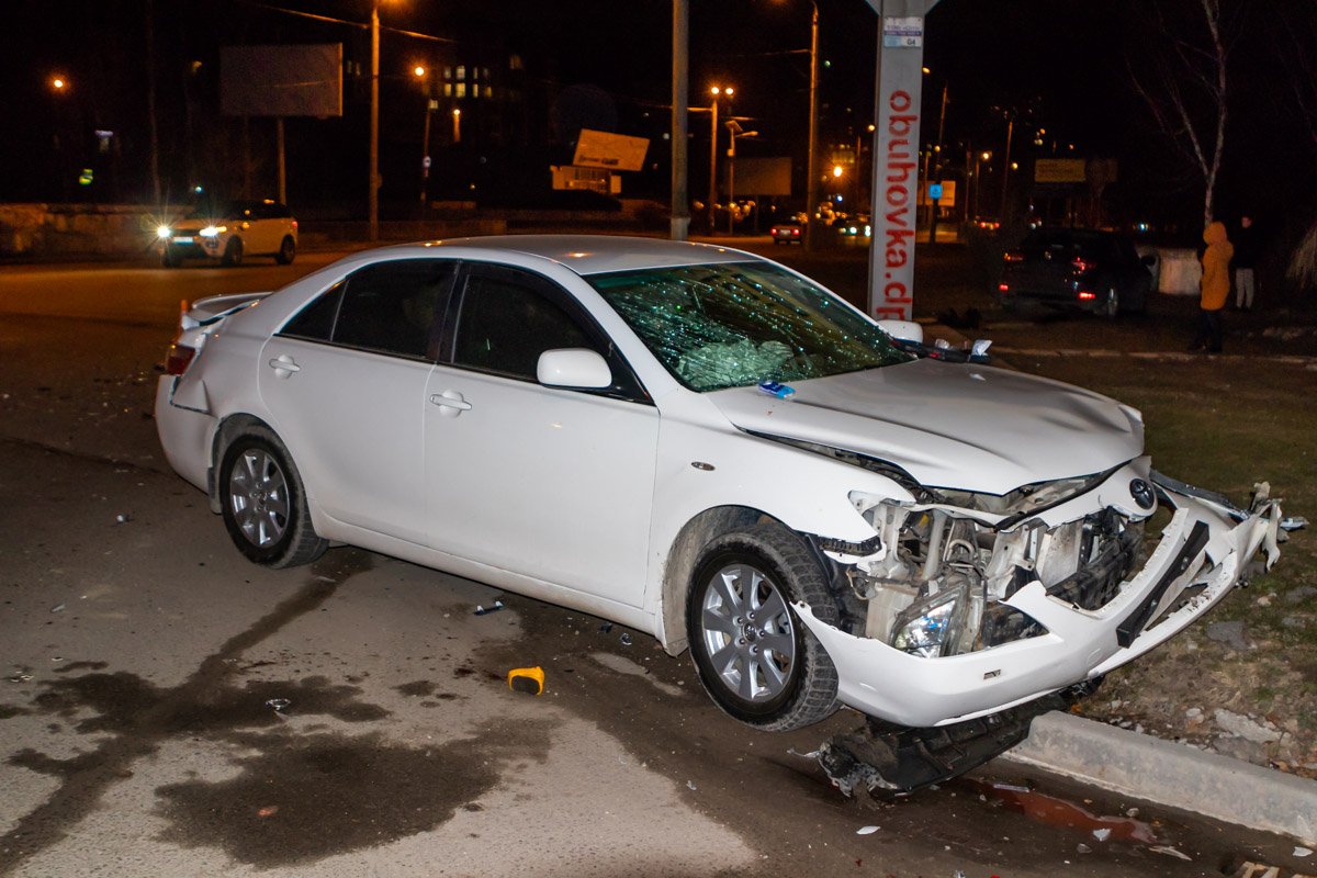 Пострадал водитель Toyota Пострадал водитель Toyota