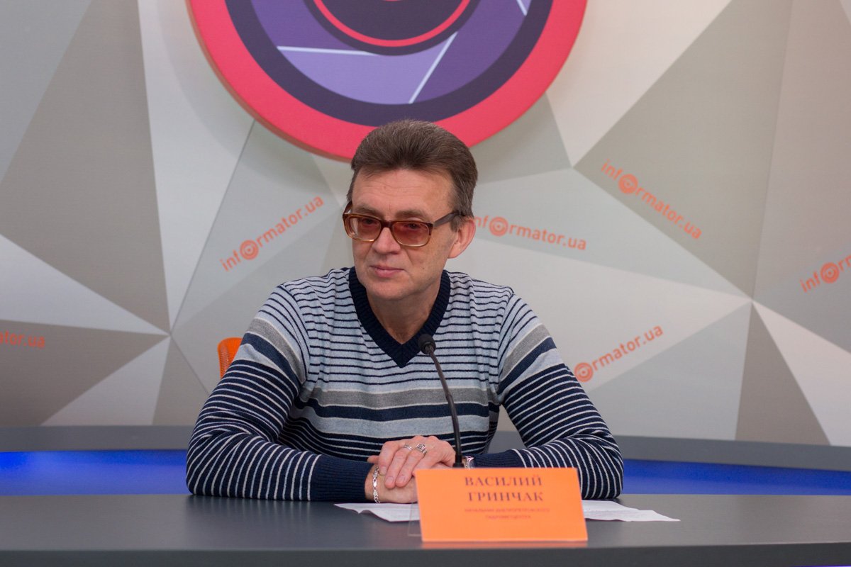 Василий Гринчак, начальник Днепропетровского регионального центра гидрометеорологии Василий Гринчак, начальник Днепропетровского регионального центра гидрометеорологии