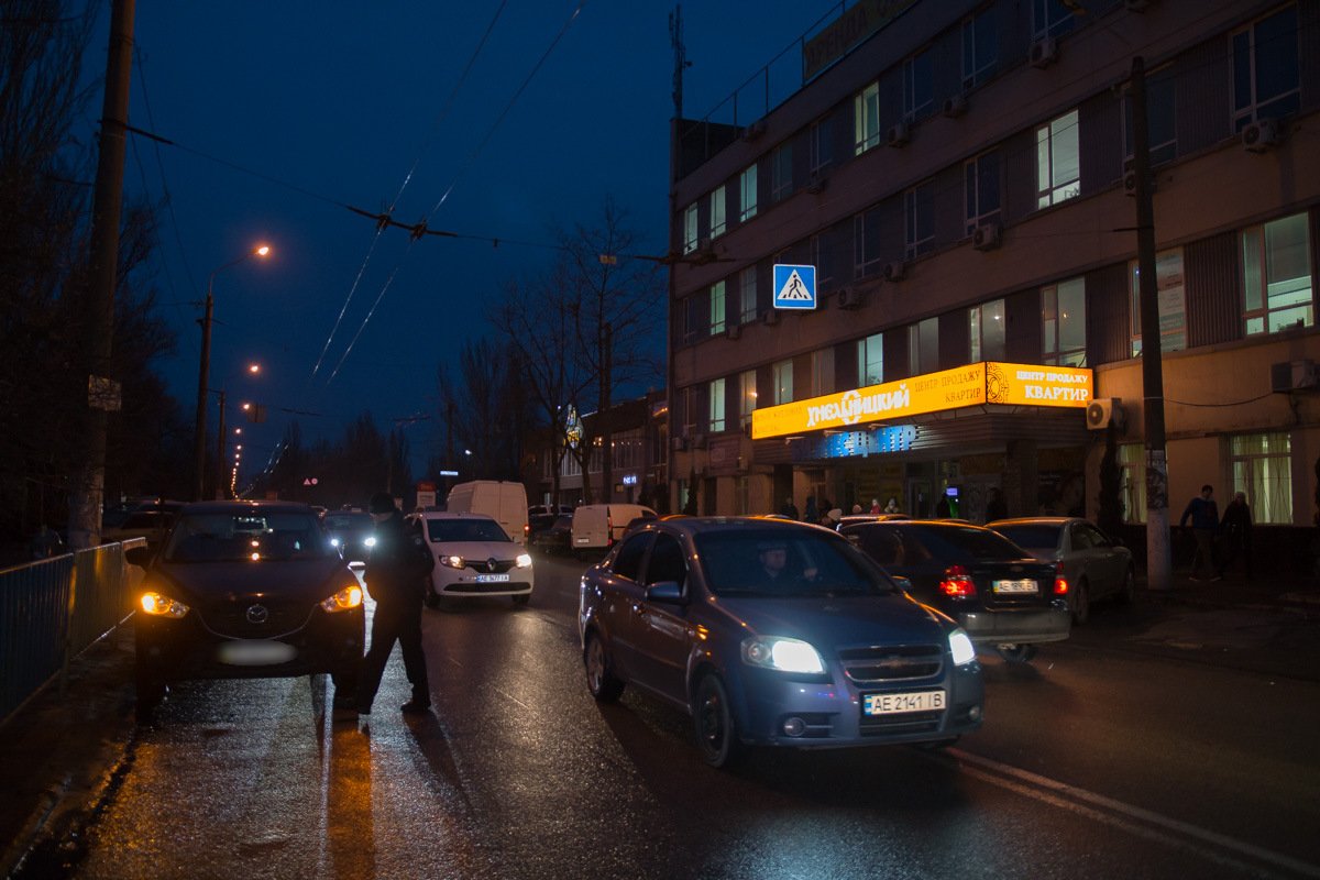 ДТП на улице Богдана Хмельницкого