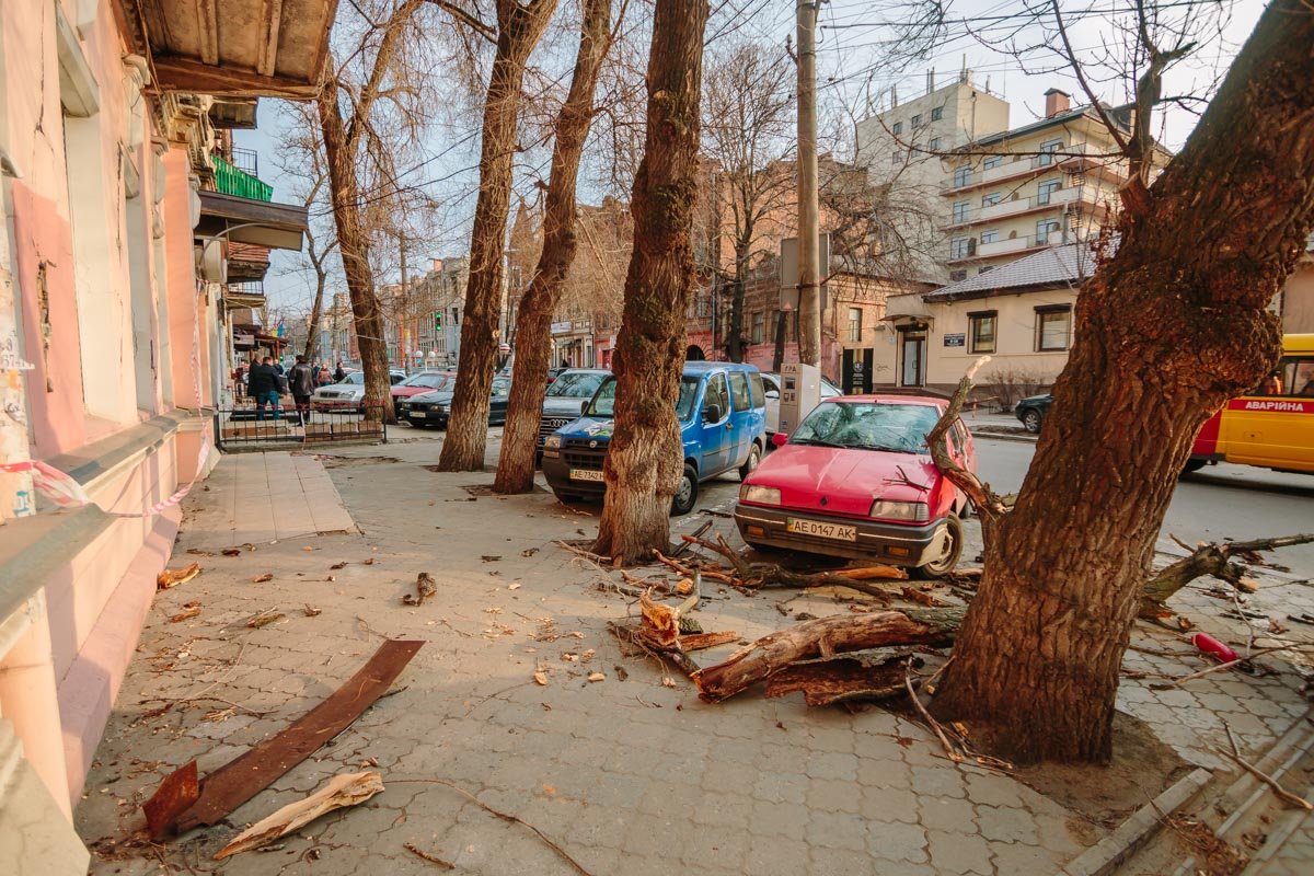 Водителя на месте не было