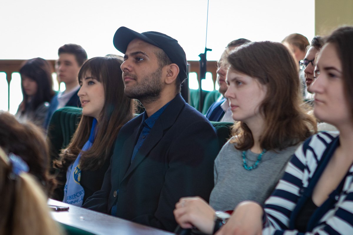 В программе Недели Уэльса в Университете имени Альфреда Нобеля была и открытая лекция для школьников и студентов