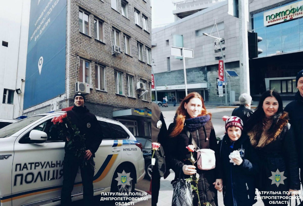 С букетами роз в руках они задерживали каждую, кто встречалась им на пути С букетами роз в руках они задерживали каждую, кто встречалась им на пути