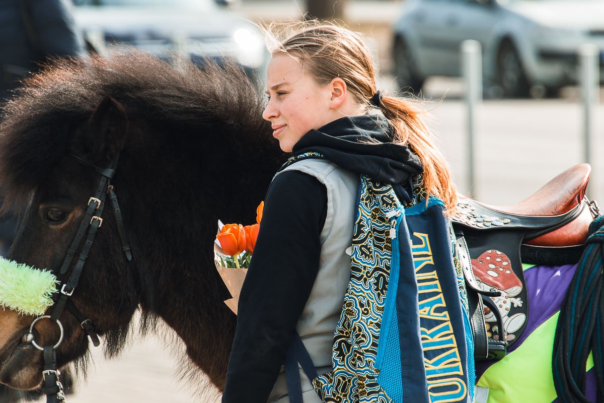 В Днепре поздравляли женщин с 8 Марта
