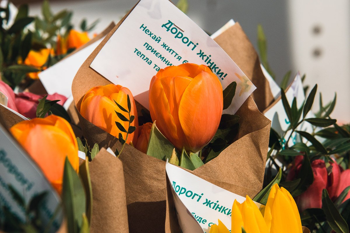 Солнечные тюльпаны 