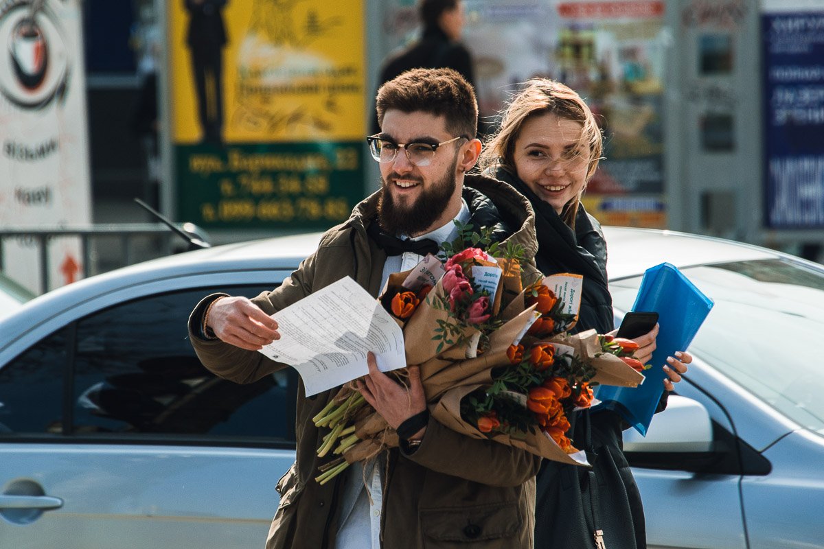 Цветы - настоящая радость для женщин 