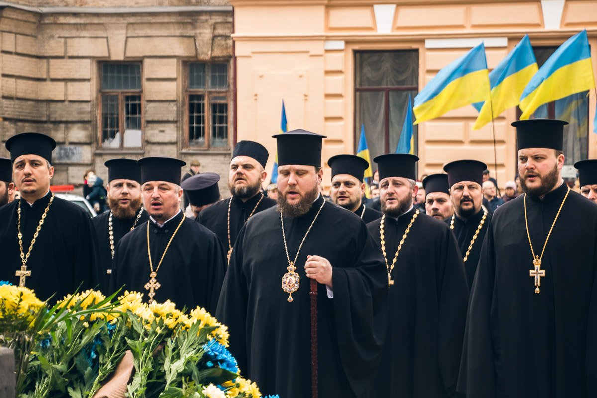 Священники помолились 