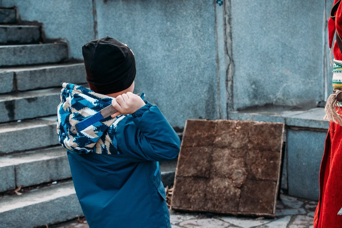 Дети тоже не скучали