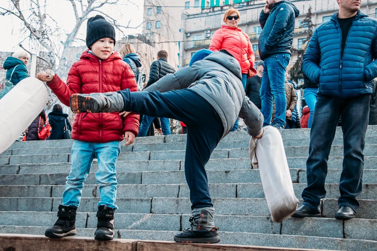 Дети проводили время в удовольствие 