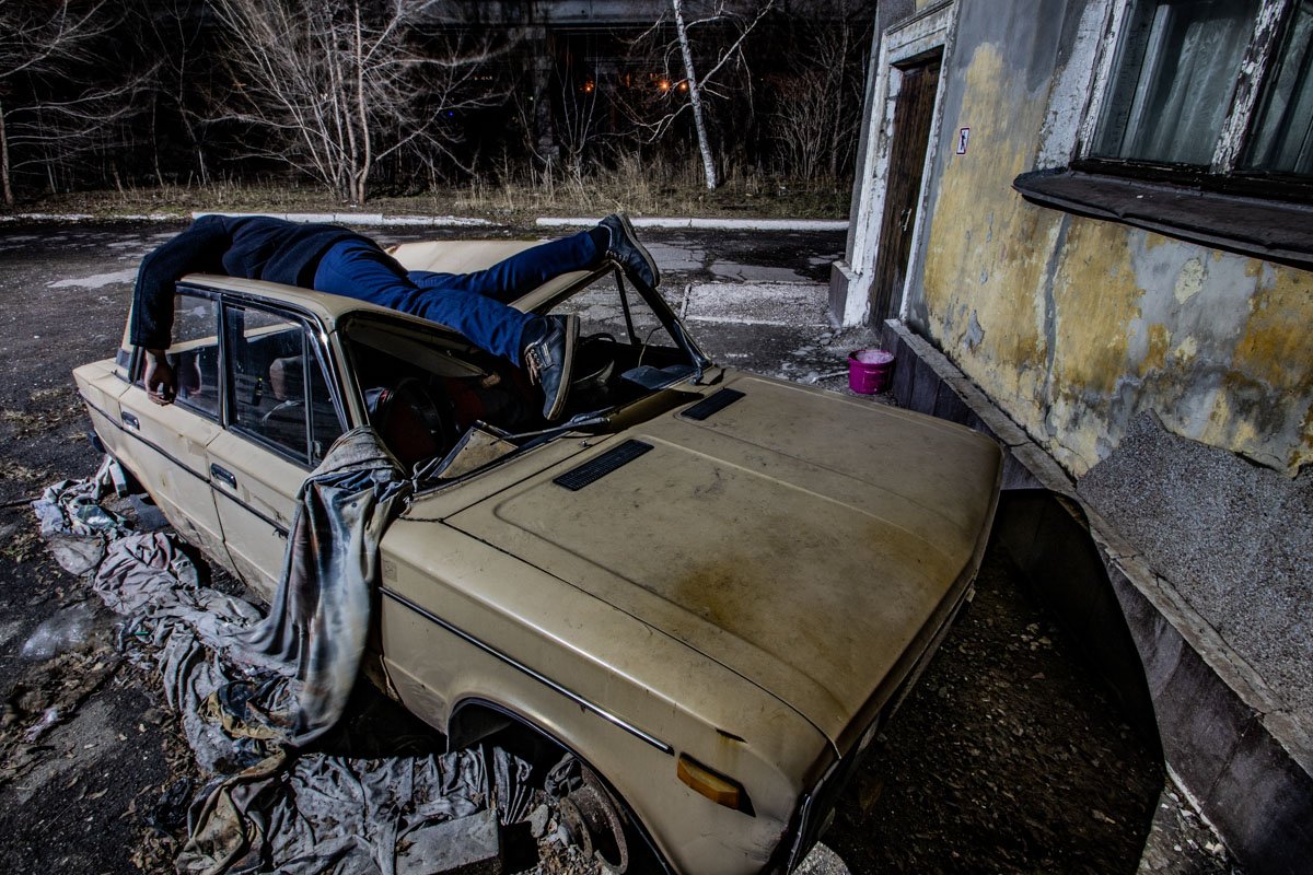 Необычная инсталляция 