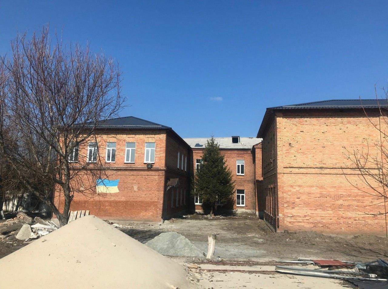 Так здание школы выглядит сейчас