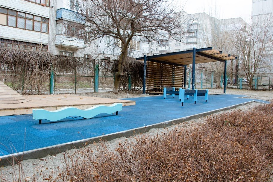 Новые площадки и беседки Новые площадки и беседки