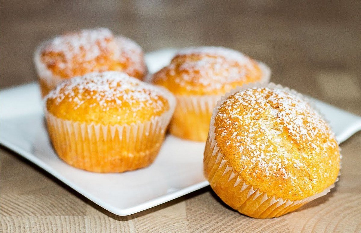 Полезные и вкусные рецепты: как приготовить постные фруктовые маффины 1