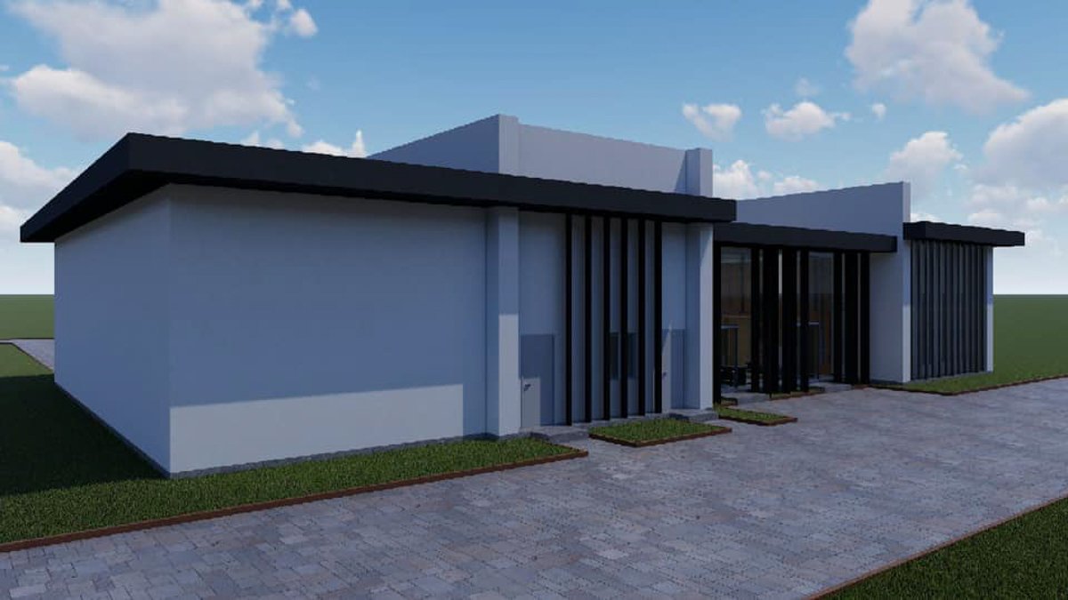 Ожидается, что крематорий будет выглядеть так