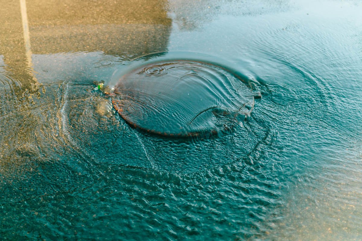 Очень мокро