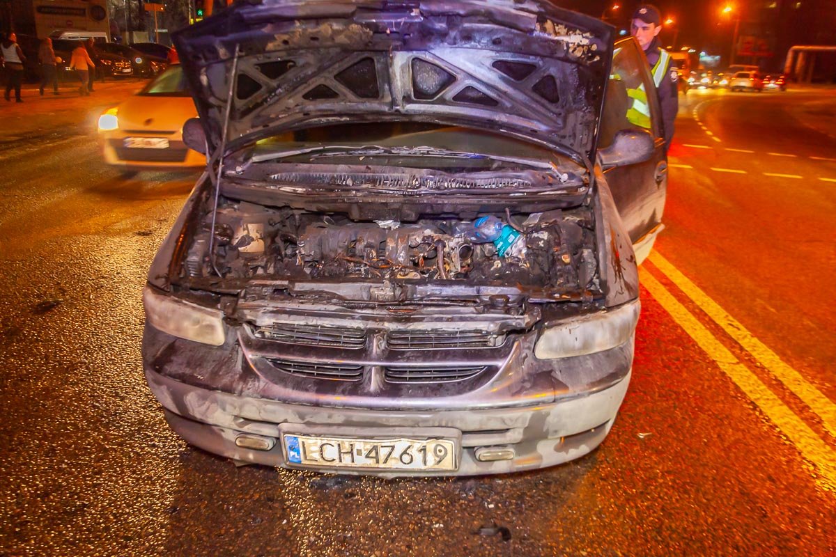 Загорелся Chrysler