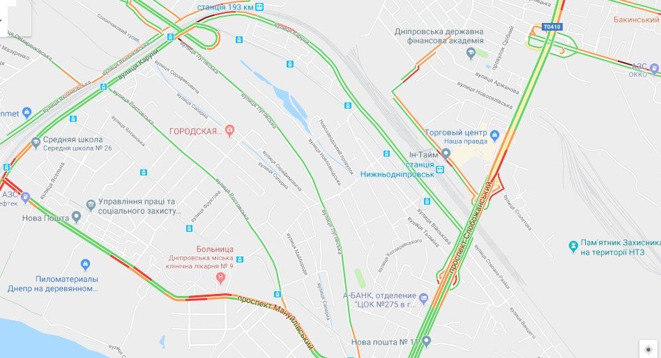 Левый берег тоже