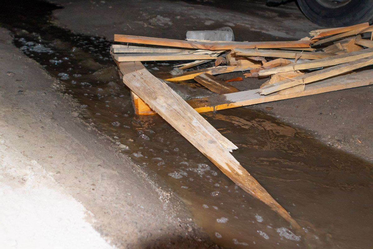 В Днепре образовалась новая река 