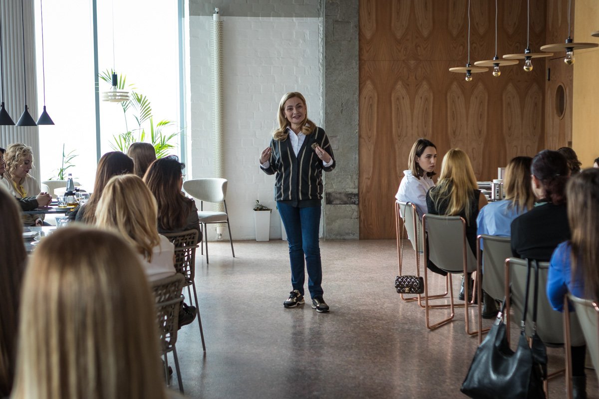 Своими знаниями бизнесмены делились в кофейне Cicada