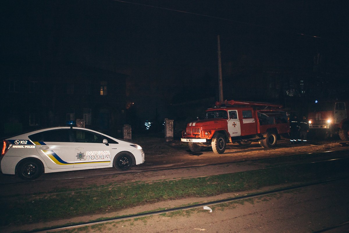 На месте работали 2 единицы пожарно-спасательной техники На месте работали 2 единицы пожарно-спасательной техники