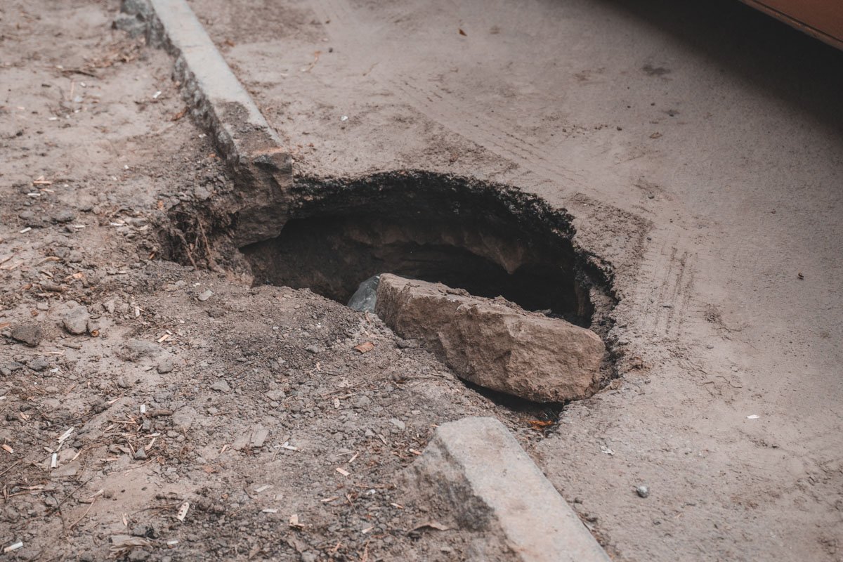 Известная в Днепре «асфальтная моль» питается не только Кайдакским и Новым мостом